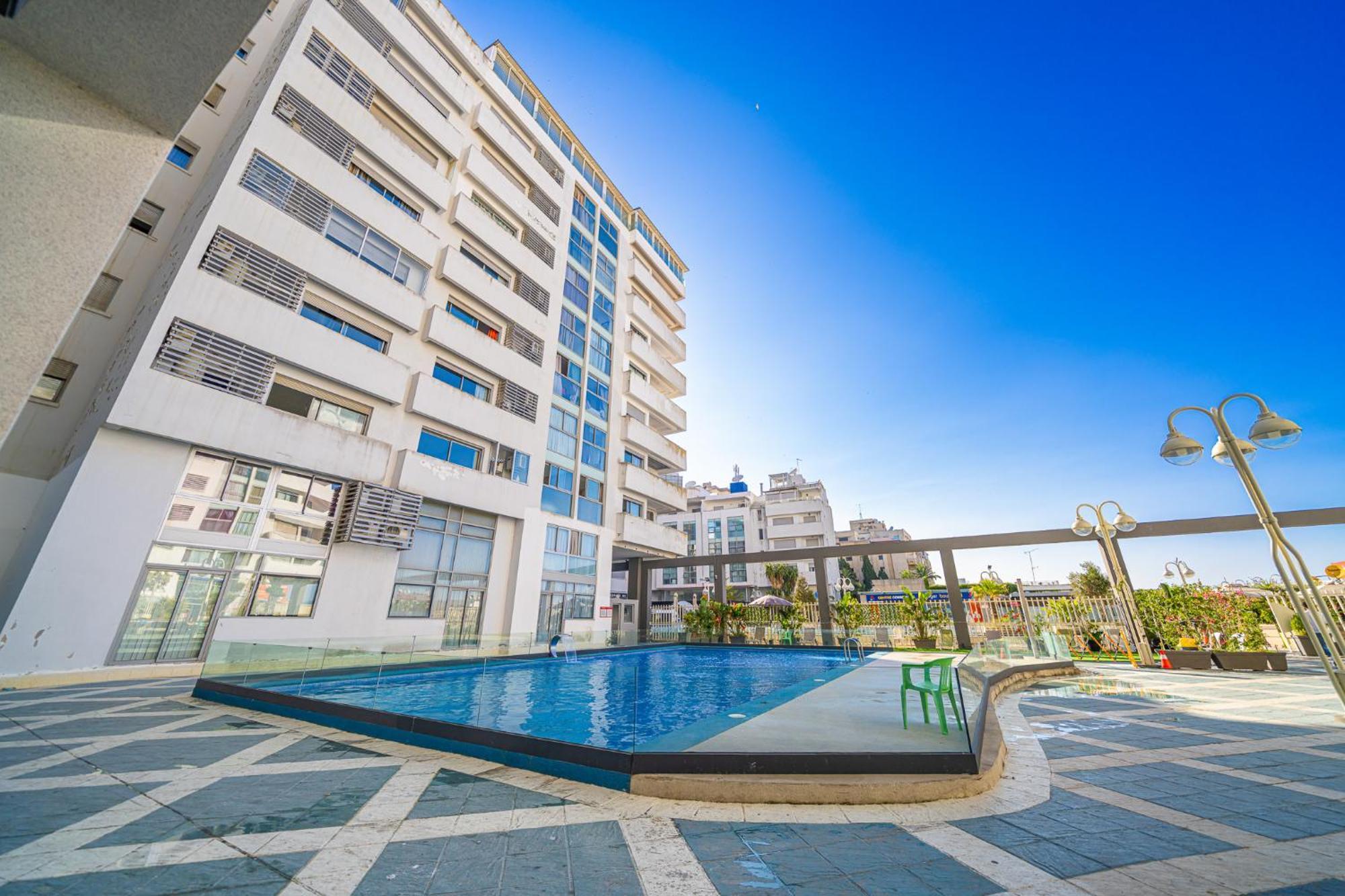 Ecrin Secret, Duplex Prestige, Proche Corniche & Medina, Piscine, Parking, Wifi, Iptv, Ac Apartment Танжер Екстериор снимка